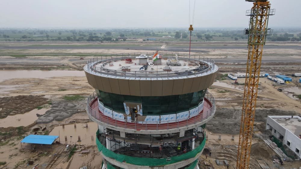 Jewar Aiport construction by Tata Project