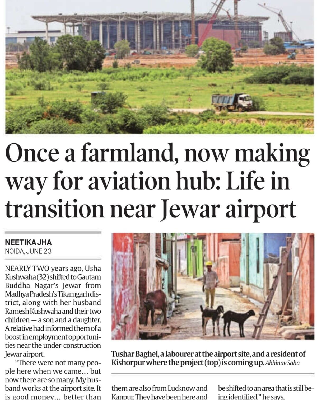 Jewar Airport news