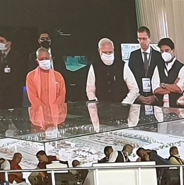 modi inauguration noida international airport
